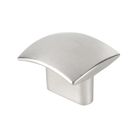 square brushed stainless steel cabinet knobs|modern brushed nickel door knobs.